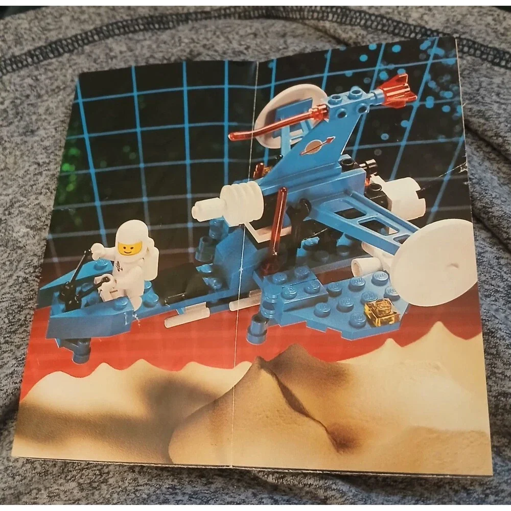 LEGO 6883 Terristrial Rove Classic Vtg Instruction Original 1987 Manual Only